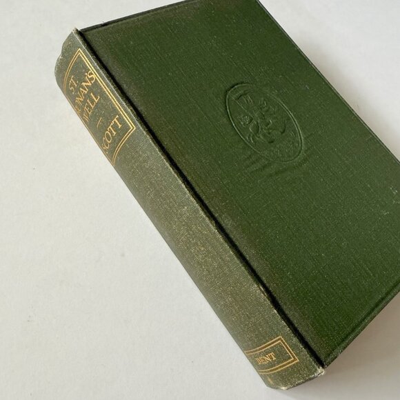 St. Ronan's Well by Sir Walter Scott Antique Hardcover - Picture 2 of 5